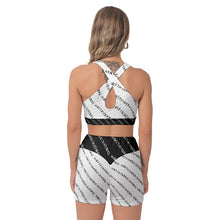 Load image into Gallery viewer, Wild Beautiful Clothing All-Over Print Women&#39;s Sports Bra Suit
