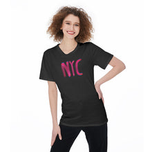 Load image into Gallery viewer, NYC Light Painting O-Neck T-Shirt
