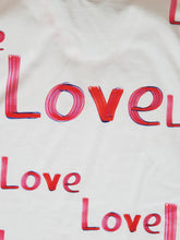 Load image into Gallery viewer, Love Open Neon Sign Light Painting Women&#39;s All Over Print Shirt
