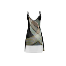 Load image into Gallery viewer, Light Painting Short Slip dress
