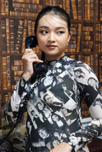 Load image into Gallery viewer, Black and White Film Portraits Ao Dai/Diagonal Images
