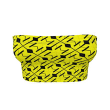 Load image into Gallery viewer, Yellow neon Light Bandeau top
