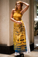 Load image into Gallery viewer, Tower Bridge Reflection Ao Dai

