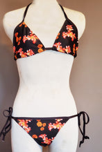 Load image into Gallery viewer, Orange Flowers Bikini
