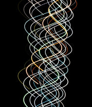 Load image into Gallery viewer, Brannan Street Light Painting Leggings

