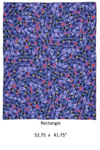 Load image into Gallery viewer, Purple Flowers Scarf
