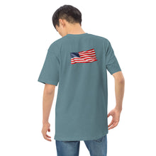 Load image into Gallery viewer, Battleship New Jersey USA FLAG Premium Heavyweight Tee
