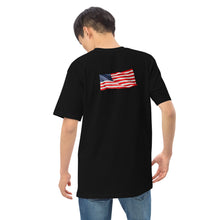 Load image into Gallery viewer, Battleship New Jersey USA FLAG Premium Heavyweight Tee
