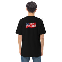 Load image into Gallery viewer, Battleship New Jersey USA FLAG Premium Heavyweight Tee
