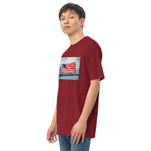 Load image into Gallery viewer, Battleship New Jersey USA FLAG Premium Heavyweight Tee
