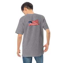 Load image into Gallery viewer, Battleship New Jersey USA FLAG Premium Heavyweight Tee
