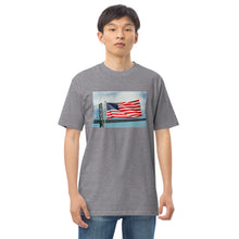 Load image into Gallery viewer, Battleship New Jersey USA FLAG Premium Heavyweight Tee
