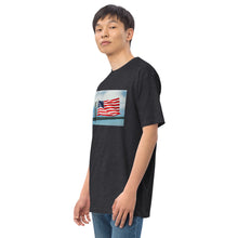 Load image into Gallery viewer, Battleship New Jersey USA FLAG Premium Heavyweight Tee
