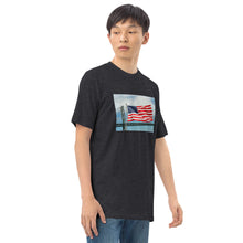 Load image into Gallery viewer, Battleship New Jersey USA FLAG Premium Heavyweight Tee
