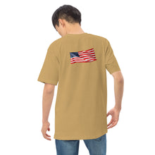 Load image into Gallery viewer, Battleship New Jersey USA FLAG Premium Heavyweight Tee
