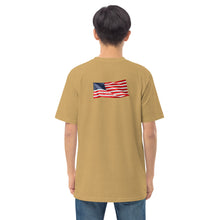 Load image into Gallery viewer, Battleship New Jersey USA FLAG Premium Heavyweight Tee
