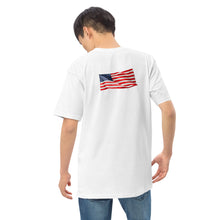 Load image into Gallery viewer, Battleship New Jersey USA FLAG Premium Heavyweight Tee
