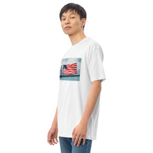 Load image into Gallery viewer, Battleship New Jersey USA FLAG Premium Heavyweight Tee
