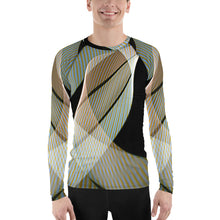 Load image into Gallery viewer, Men&#39;s Rash Guard Shirt - Driving the Bridge Number Three
