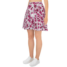 Load image into Gallery viewer, Skater Skirt Pink Flowers
