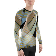 Load image into Gallery viewer, Men&#39;s Rash Guard Shirt - Driving the Bridge Number Three
