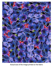 Load image into Gallery viewer, Purple Flowers Pencil Skirt

