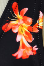 Load image into Gallery viewer, Orange Flowers Skater Dress
