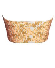 Load image into Gallery viewer, Yellow Signal Light Painting 2 Bandeau Top
