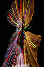 Load image into Gallery viewer, Neon Lights &quot;Light Painting&quot; Kimono/Wedding Robe
